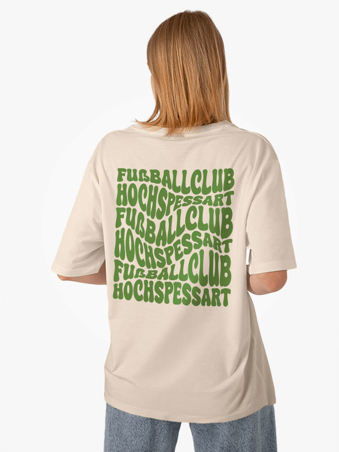 T-Shirt Oversized Wavy Unisex