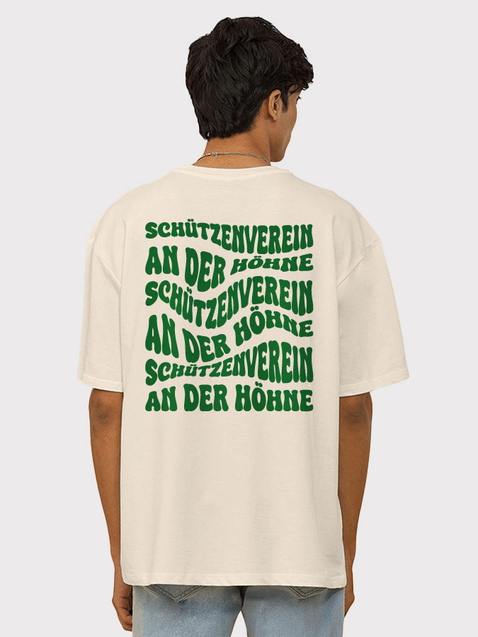 Oversized Shirt Wavy Herren