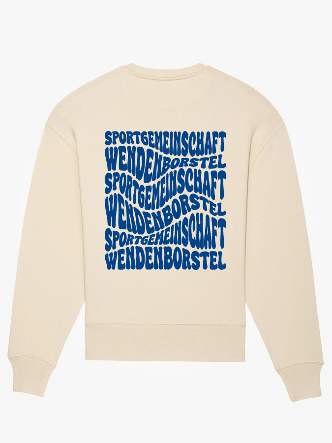 Sweatshirt Oversized Wavy Herren
