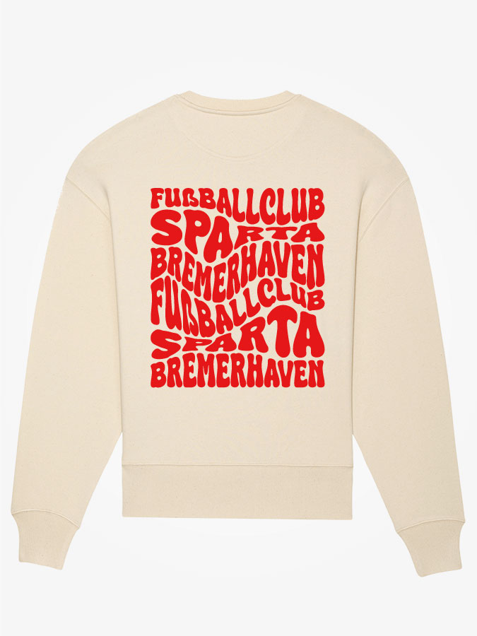 Oversized Sweater Wavy Herren