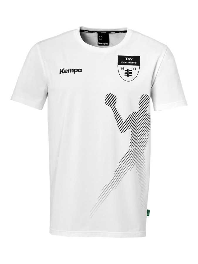 Kempa T-Shirt Black & White
