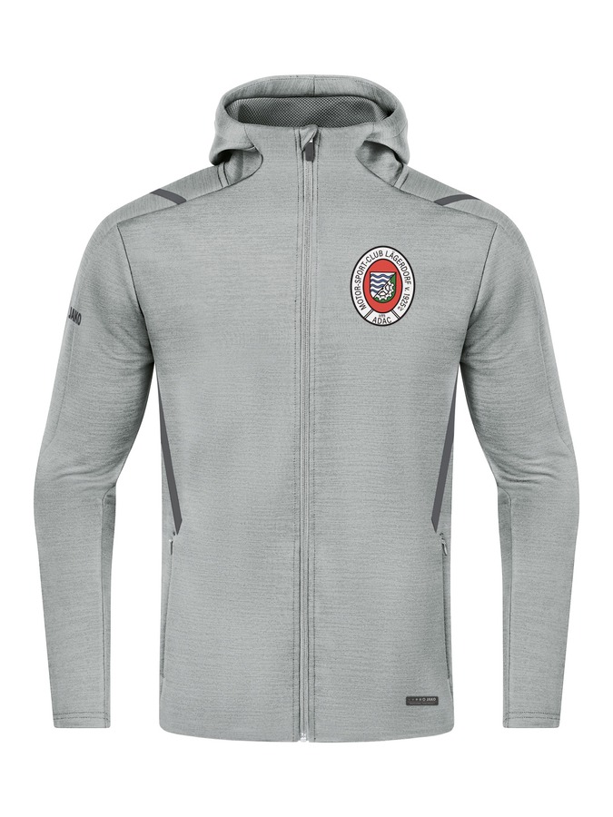 Jako Freizeitjacke Challenge mit Kapuze