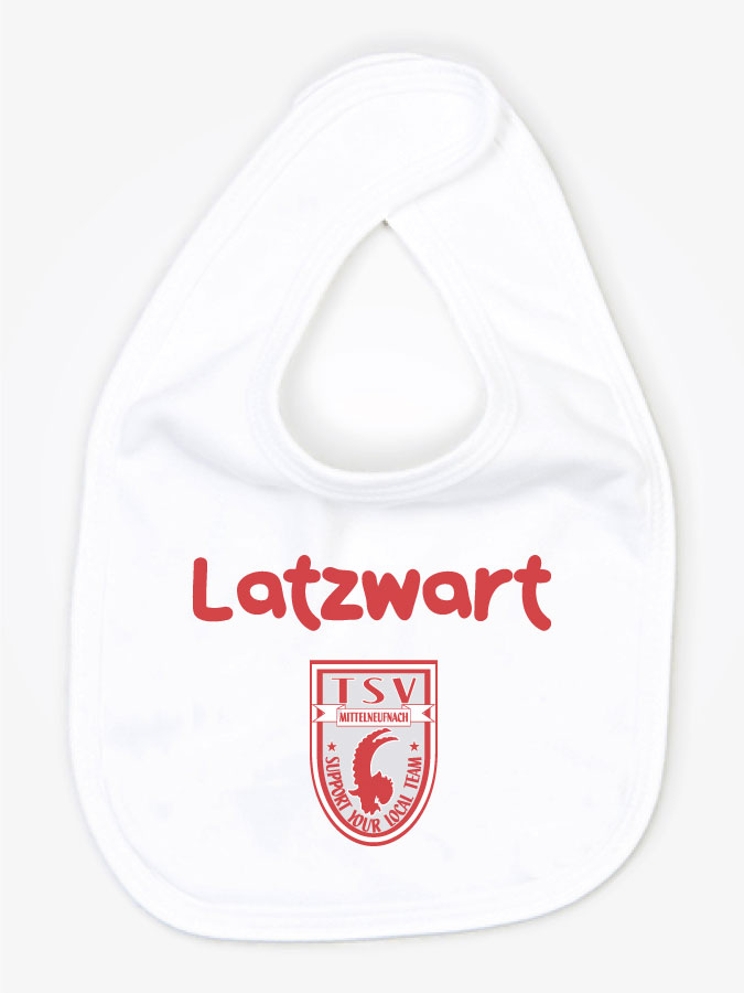Babylätzchen Latzwart