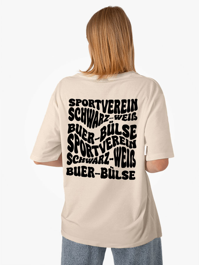 Oversized Shirt Wavy Unisex