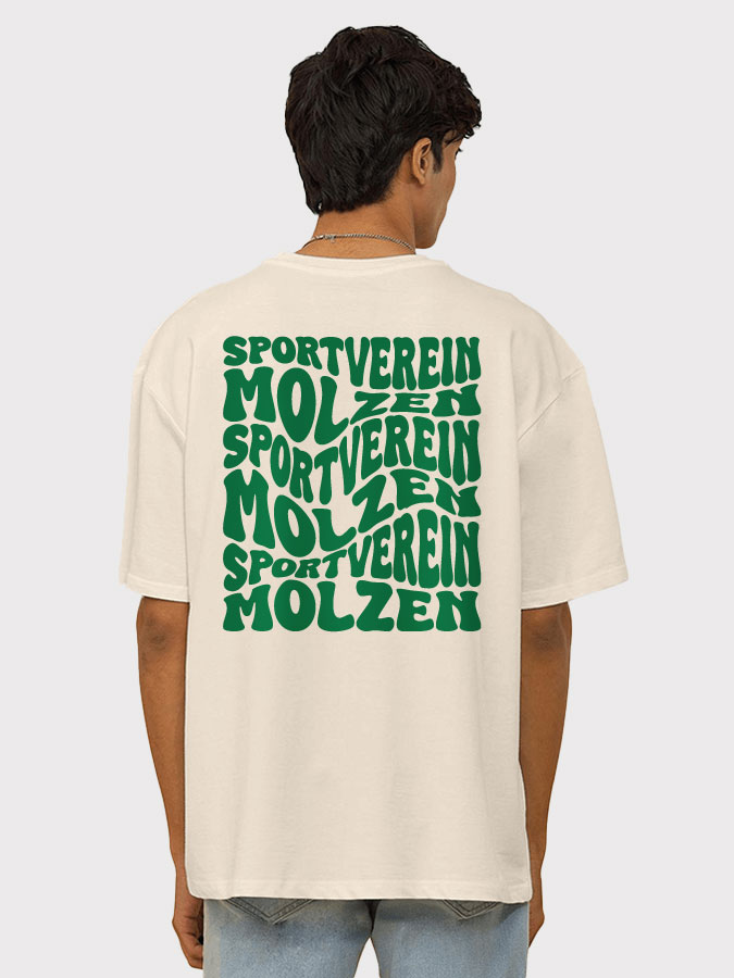 Oversized Shirt Wavy Herren