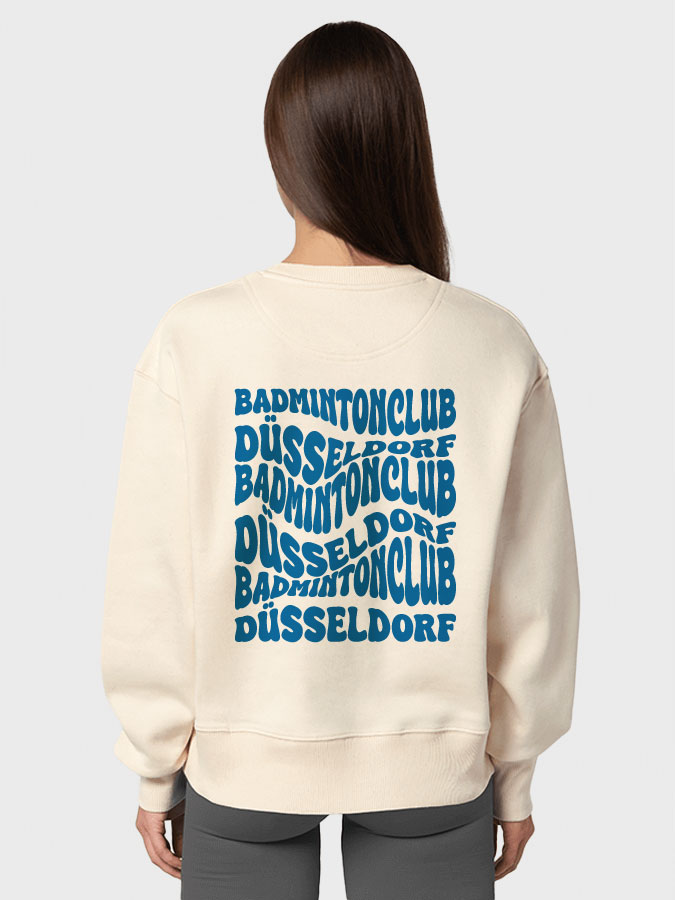 Oversized Sweater Wavy Damen
