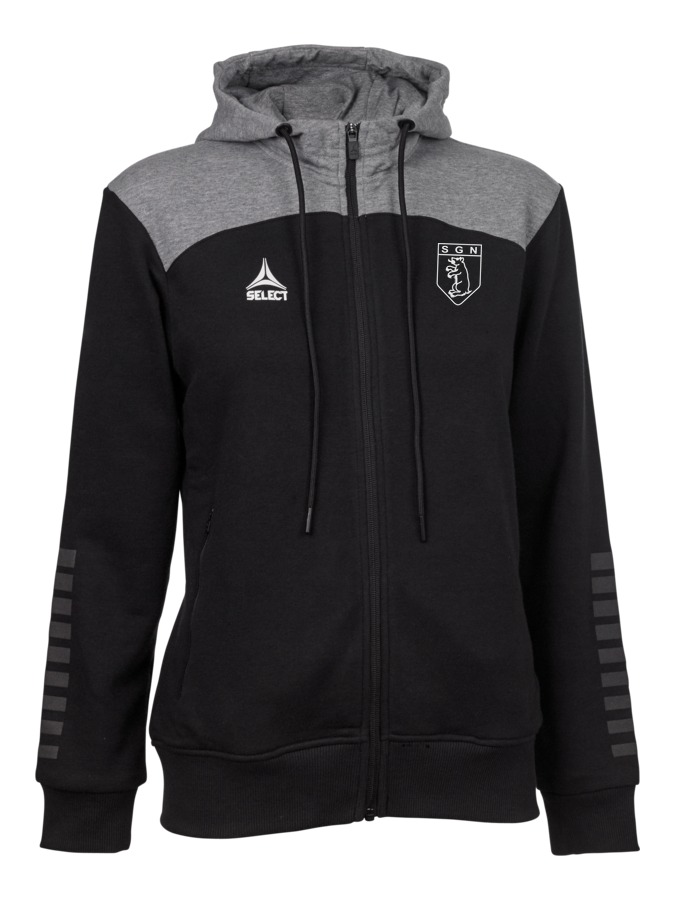 Select Kapuzen-Sweatjacke Oxford Damen