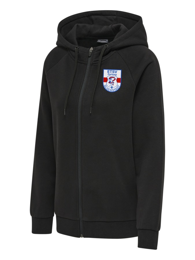Hummel Red Classic Zip Hoodie Damen