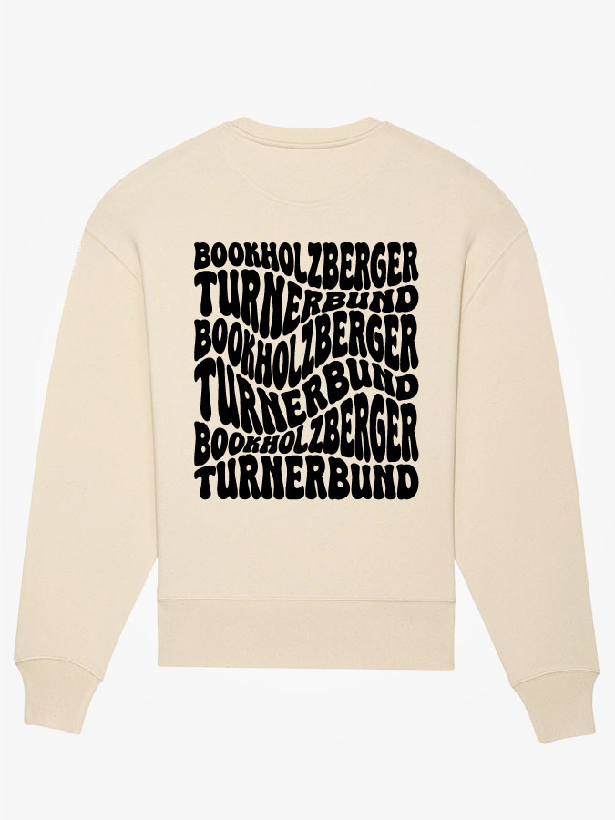 Sweatshirt Oversized Wavy Herren