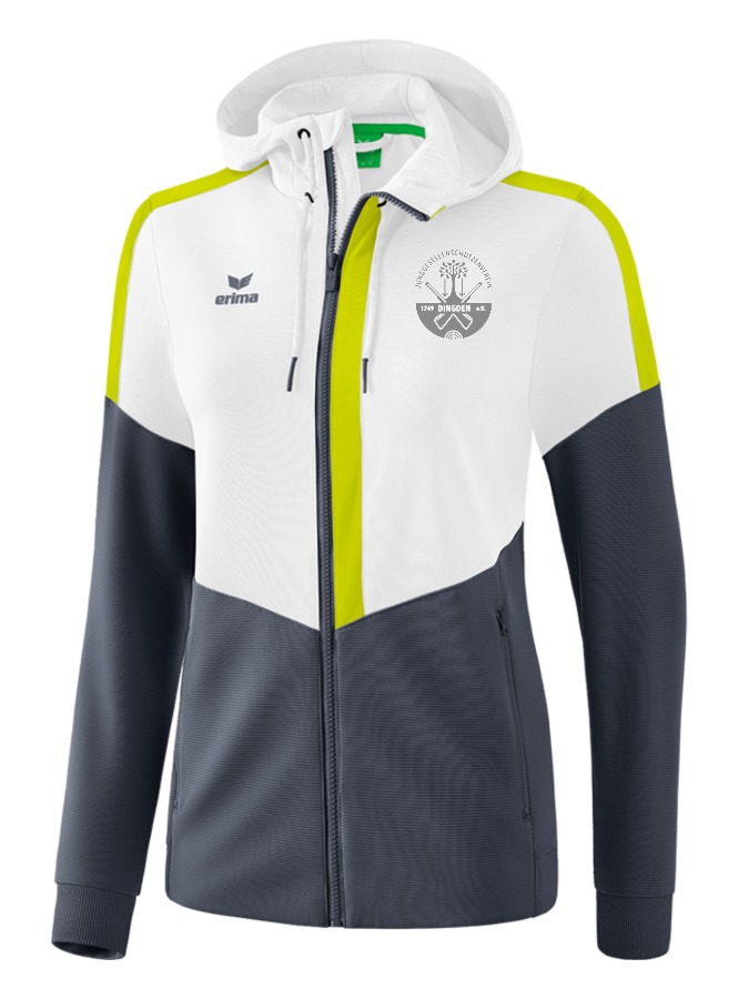 Erima Squad Trainingsjacke mit Kapuze Damen