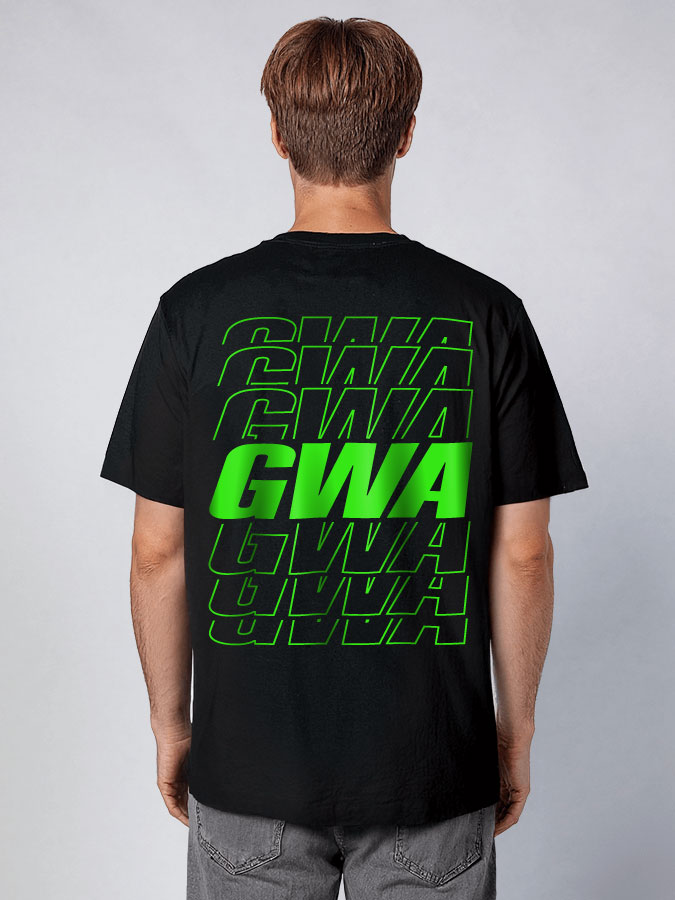 Oversized Shirt Neon Herren