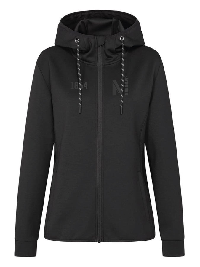 Recycelte Jacke All Black Damen