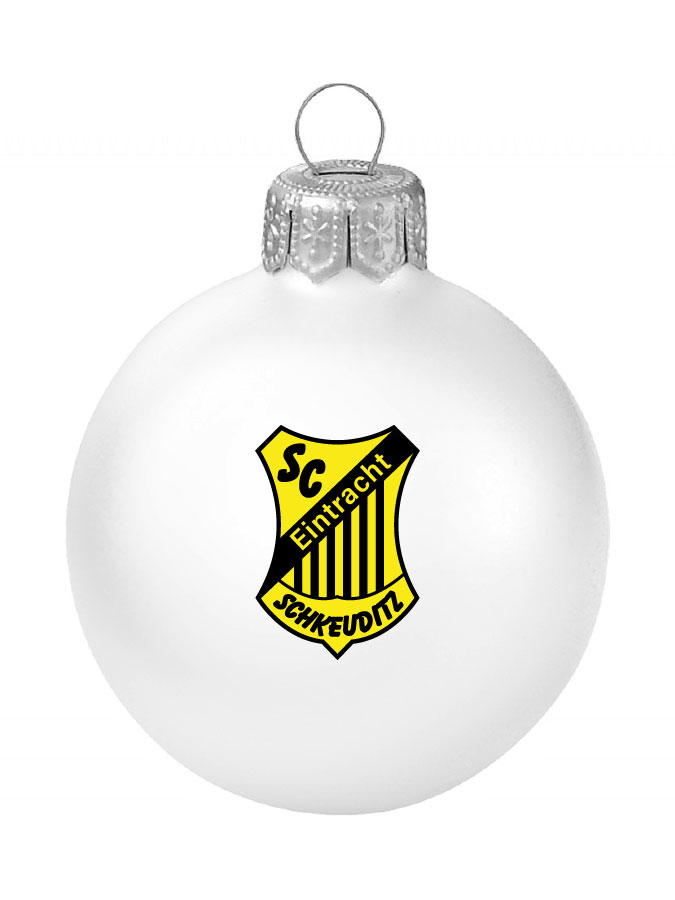 Weihnachtskugel Logo 8cm