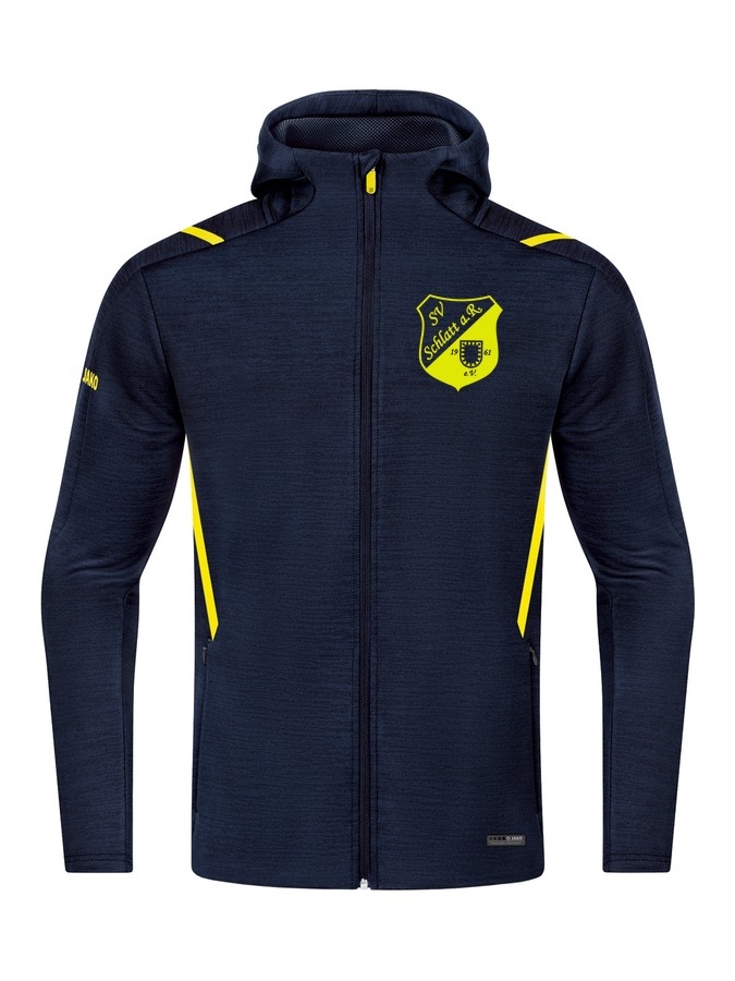 Jako Freizeitjacke Challenge mit Kapuze