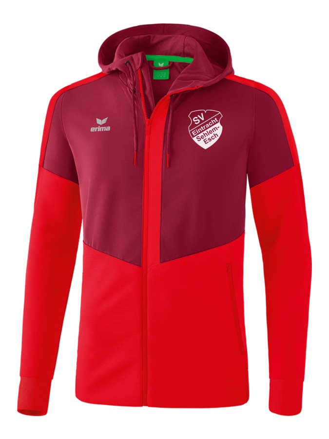 Erima Squad Trainingsjacke mit Kapuze