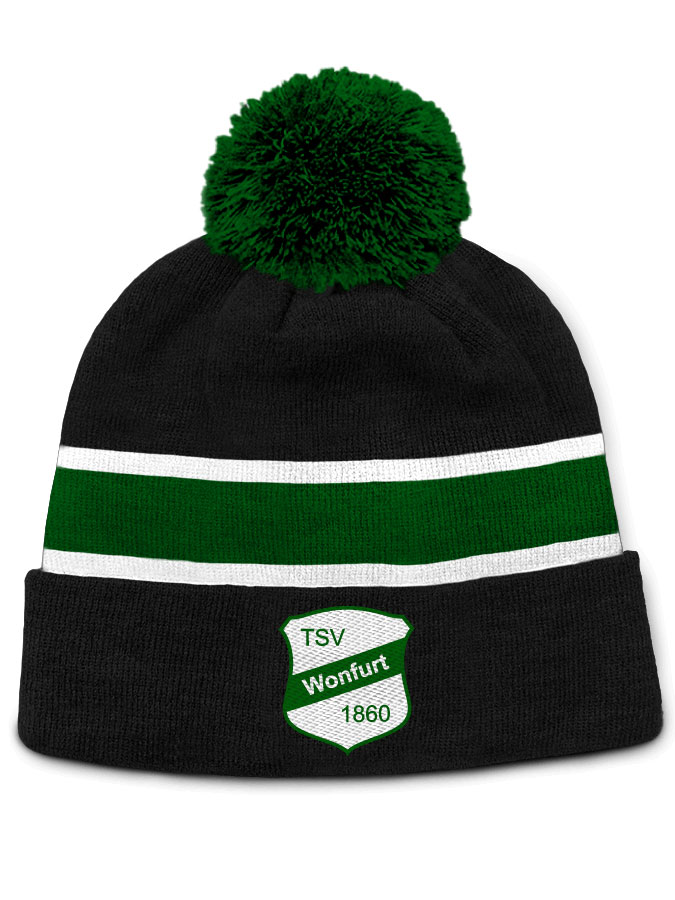 Bommelmütze Sticklogo