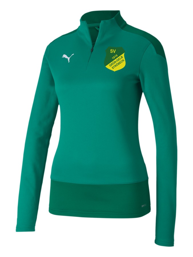 PUMA teamGOAL 23 HalfZip Sweatshirt Damen
