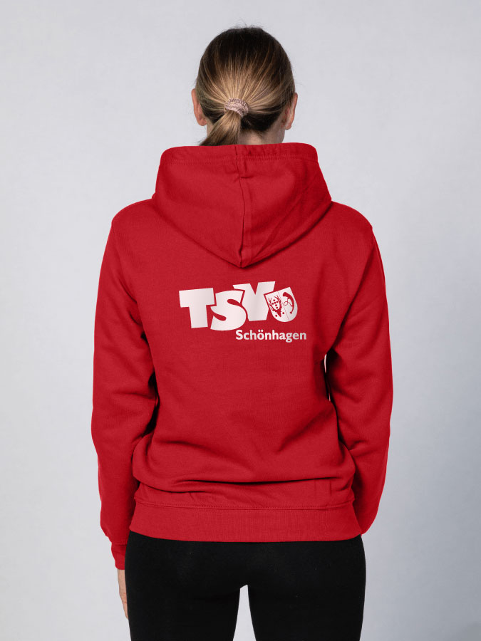 Hoodie Backprint Damen