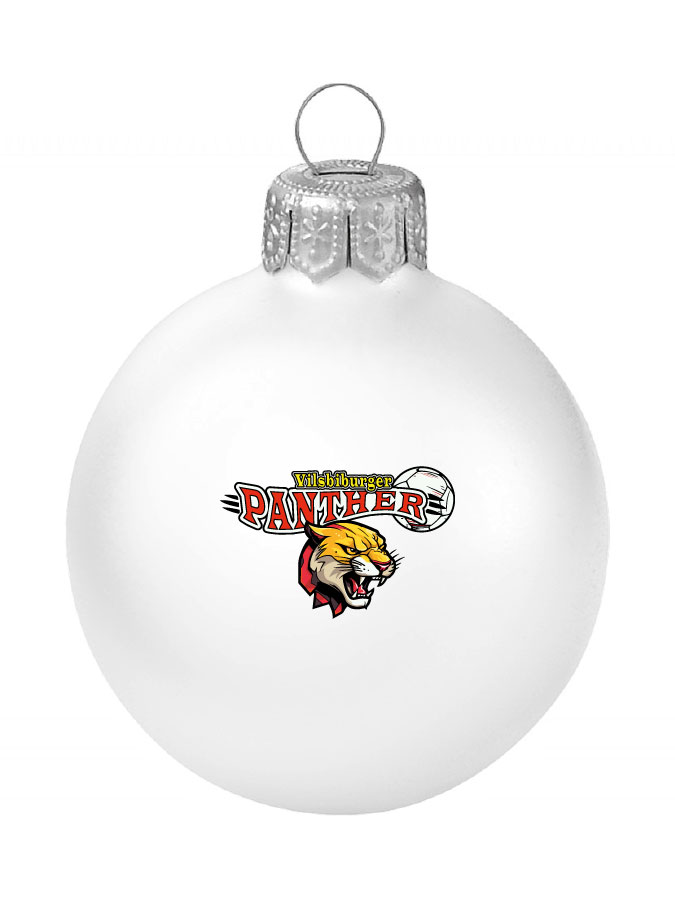 Weihnachtskugel Logo 8cm