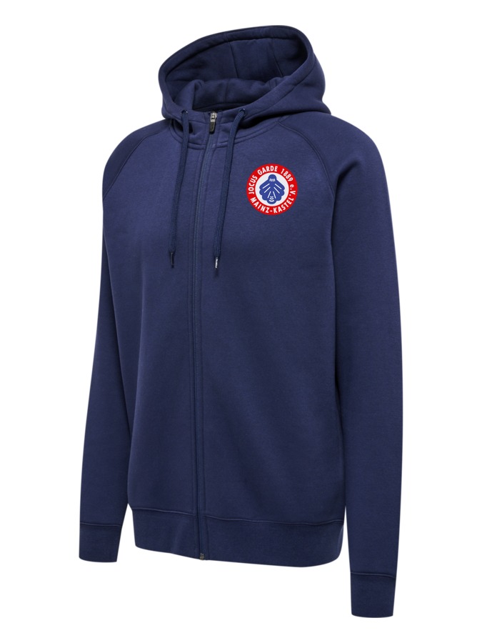 Hummel Red Heavy Zip Hoodie