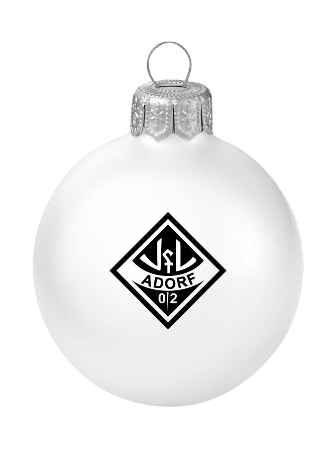 Weihnachtskugel Logo 8cm