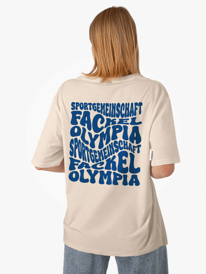 Oversized Shirt Wavy Unisex