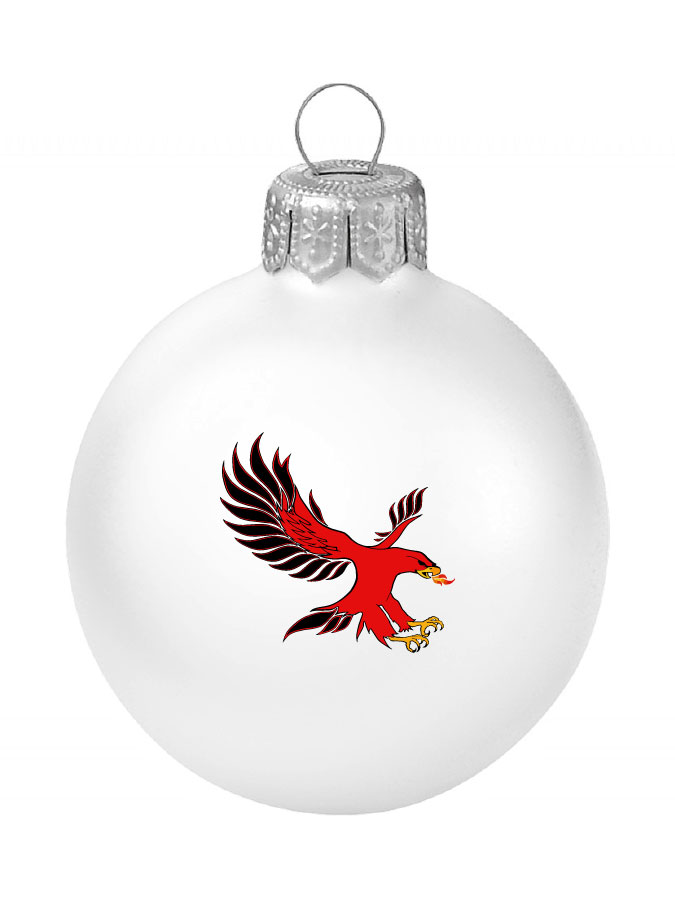 Weihnachtskugel Logo 8cm