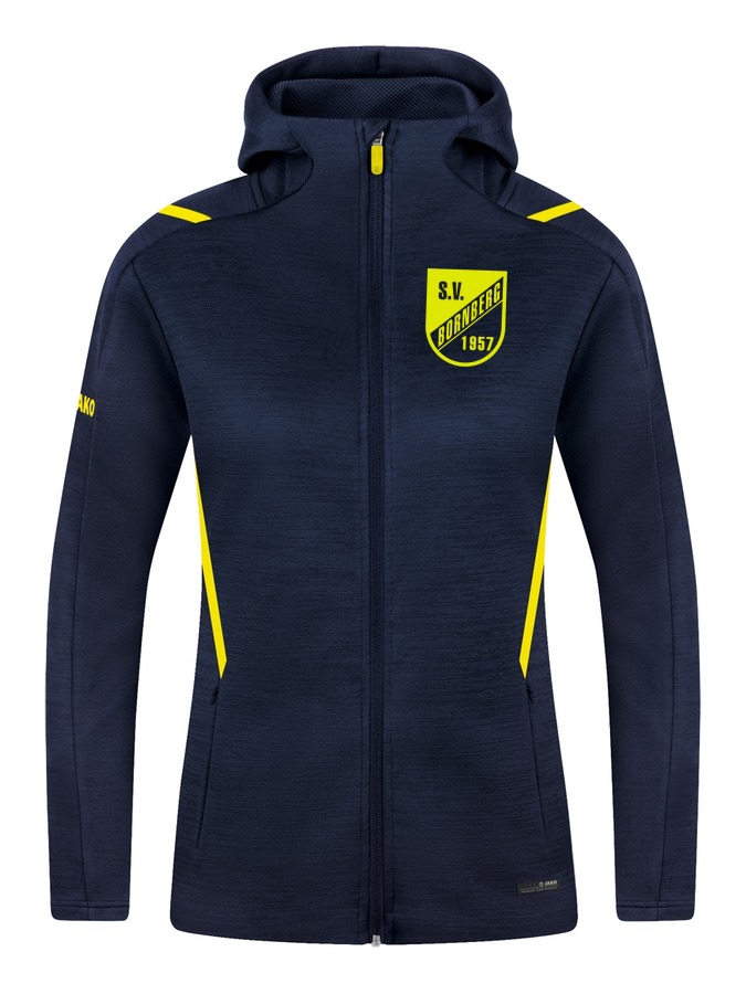 Jako Freizeitjacke Challenge mit Kapuze Damen