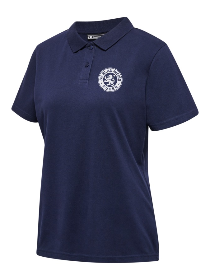 Hummel Red Stretch Polo Damen
