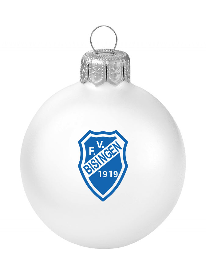 Weihnachtskugel Logo 8cm