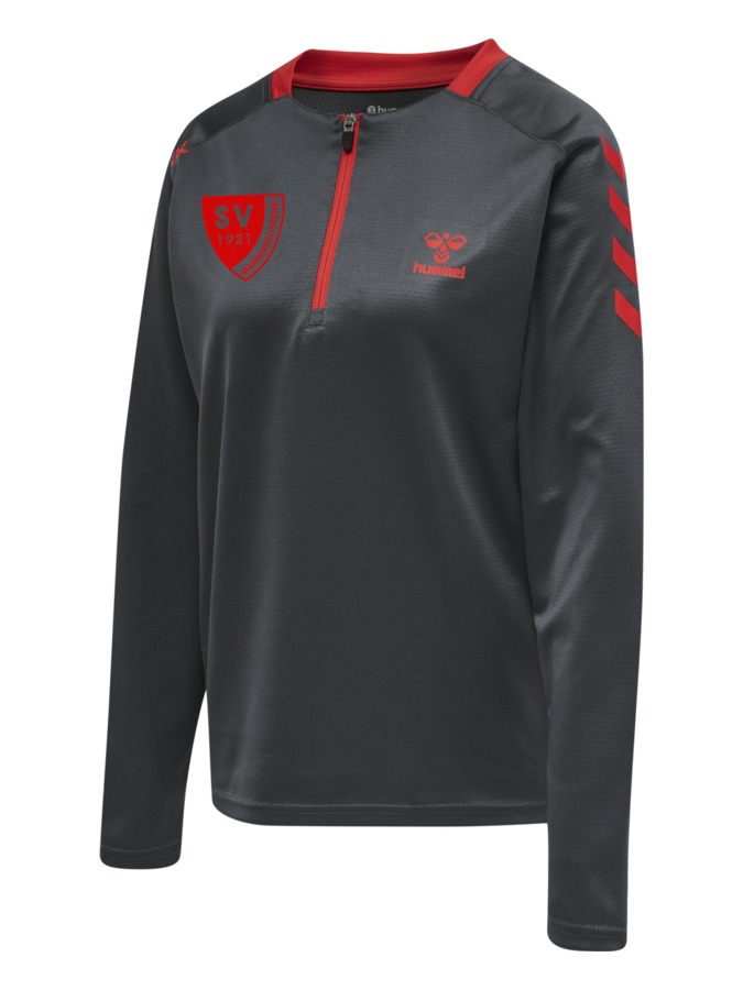 Hummel Action Poly Half Zip Sweat Damen