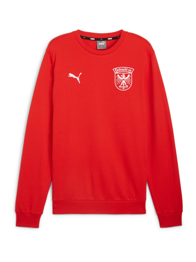 PUMA teamGOAL Casuals Crew Neck Sweatshirt