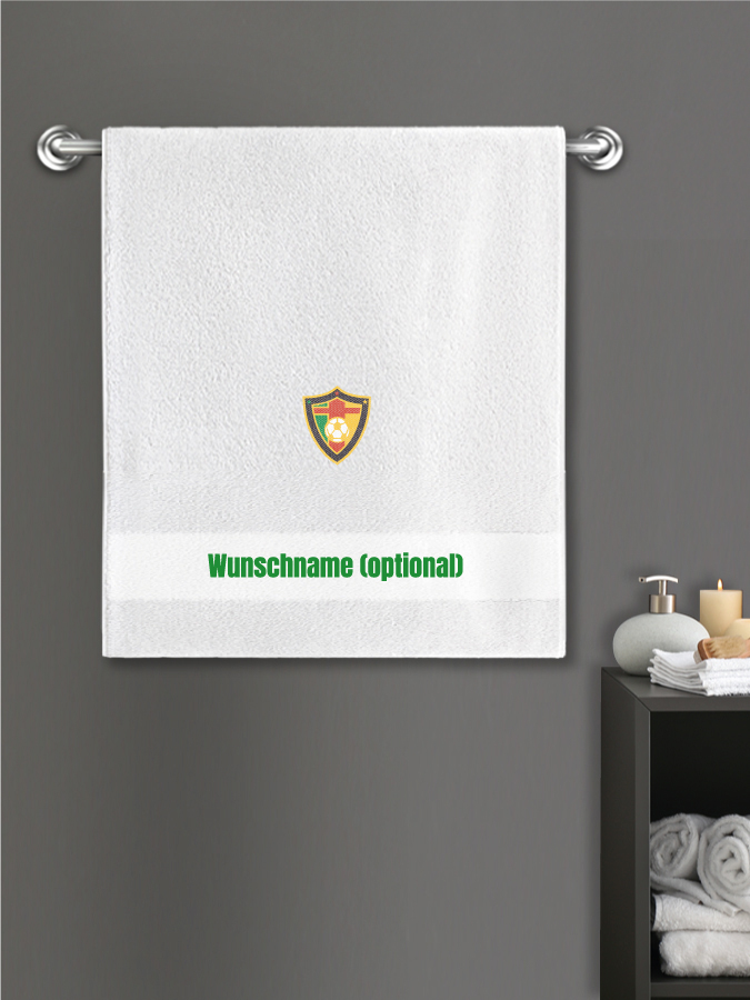 Badehandtuch Team Sticklogo