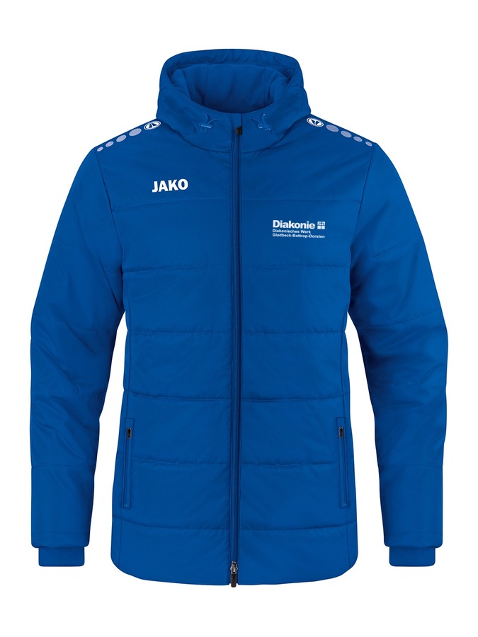 Jako Coachjacke Team mit Kapuze