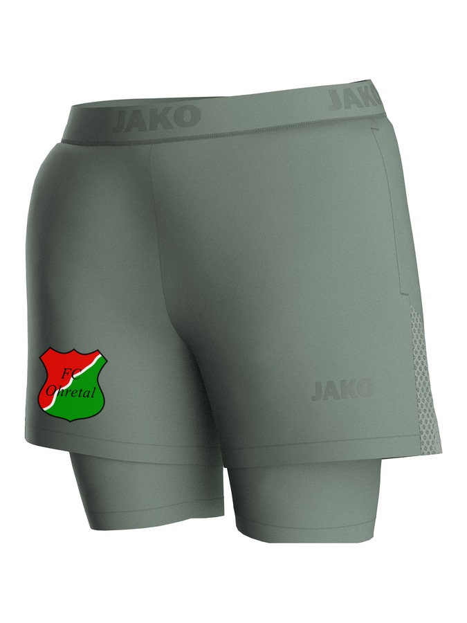 Jako 2-in-1-Short Power Damen