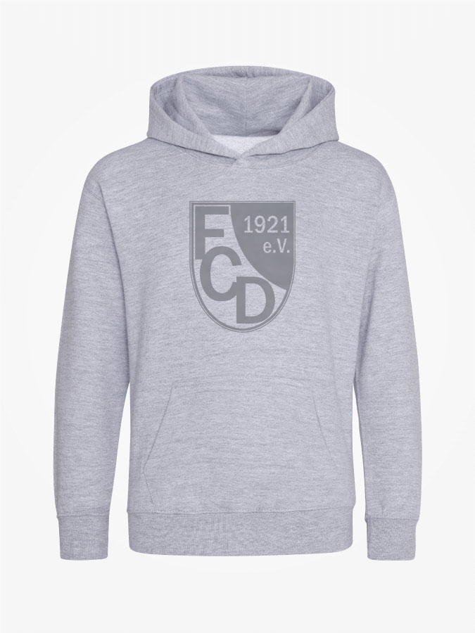 Hoodie All Grey Kids Unisex