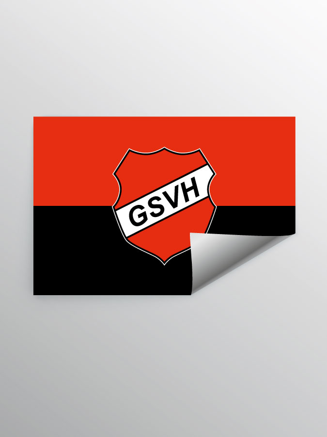 Aufkleber DIN A7 Logo