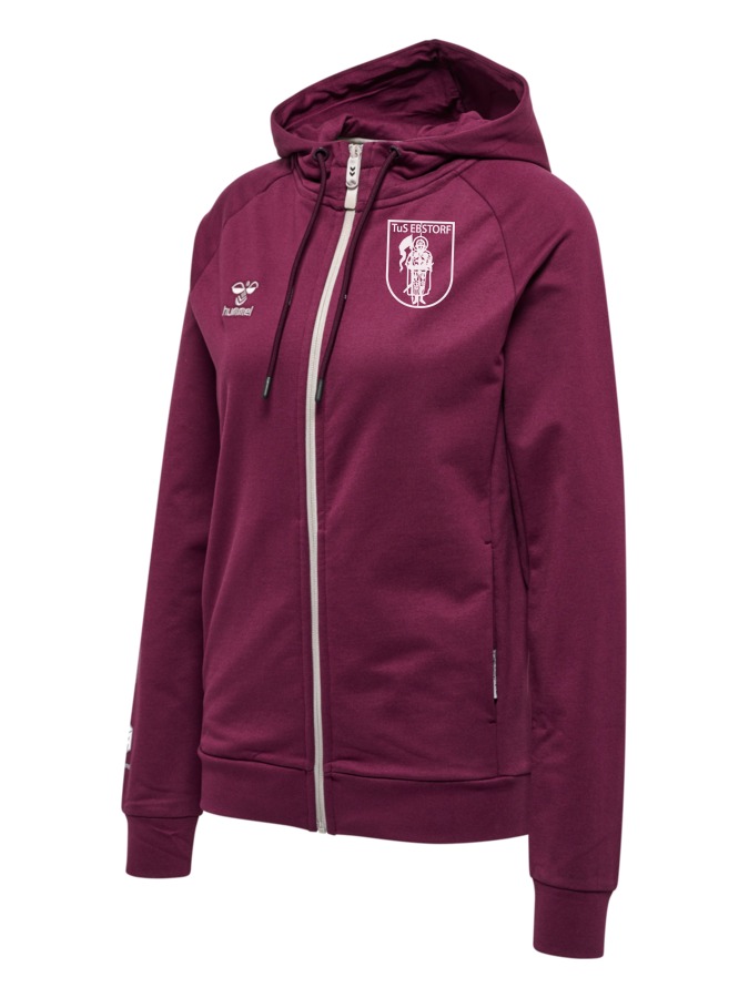 Hummel Move Grid Cotton Zip Hoodie Woma Damen
