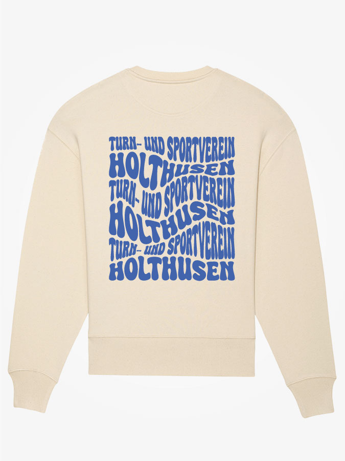 Sweatshirt Oversized Wavy Herren