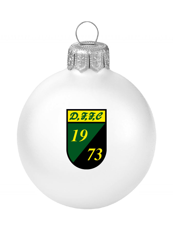 Weihnachtskugel Logo 8cm