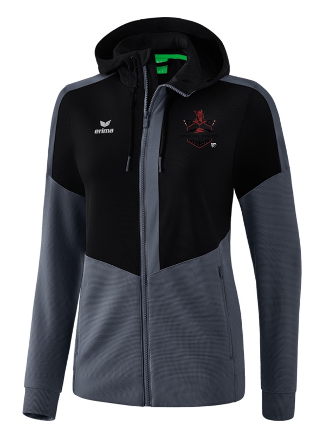 Erima Squad Trainingsjacke mit Kapuze Damen