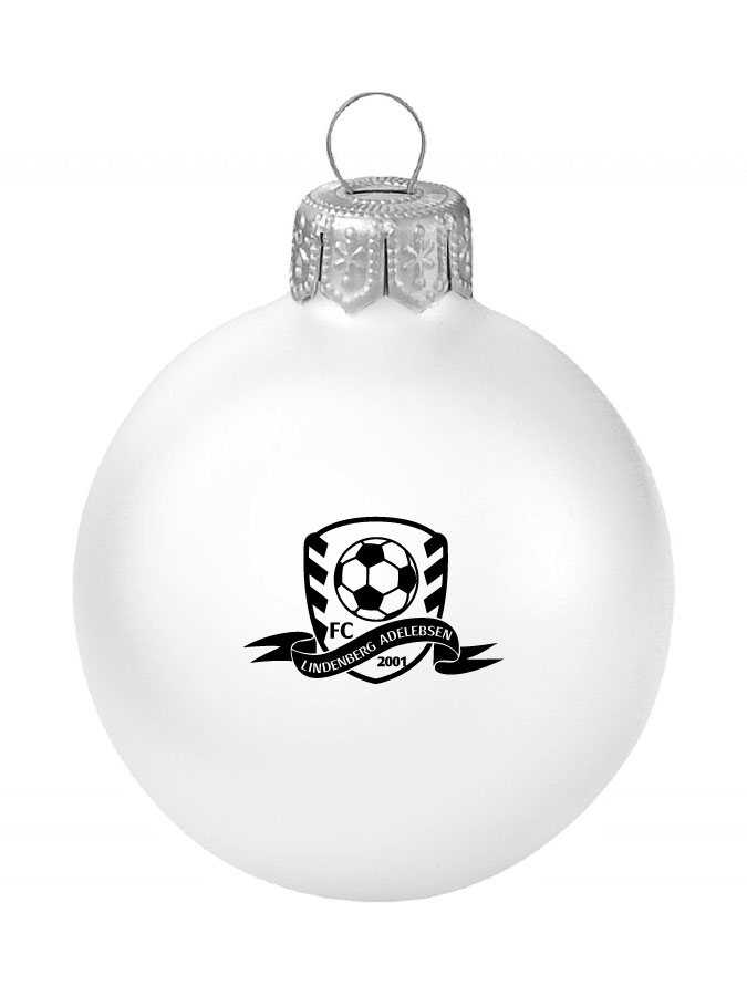 Weihnachtskugel Logo 8cm