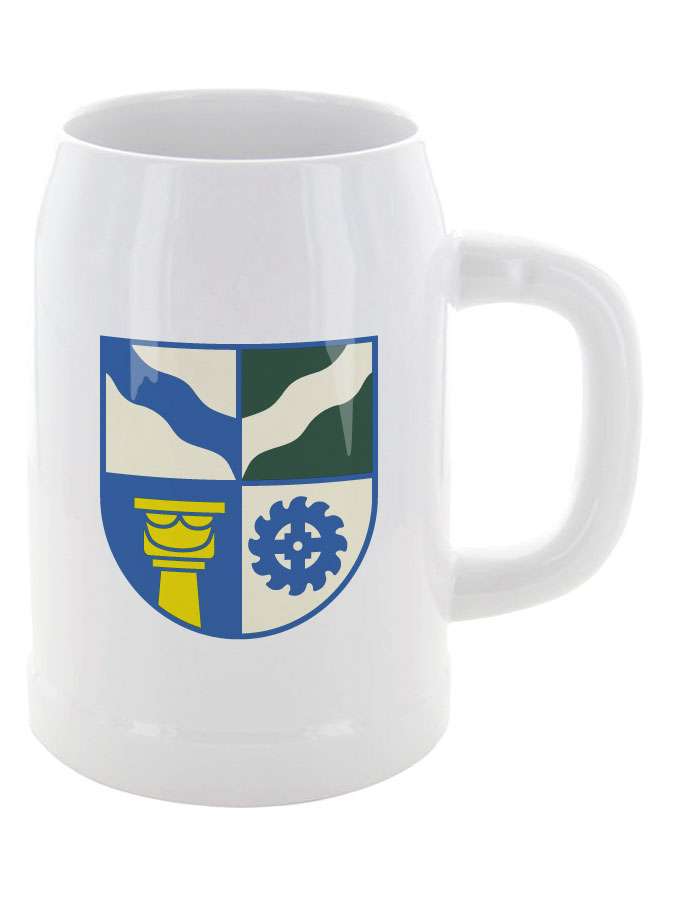 Bierkrug 0,5l Logo