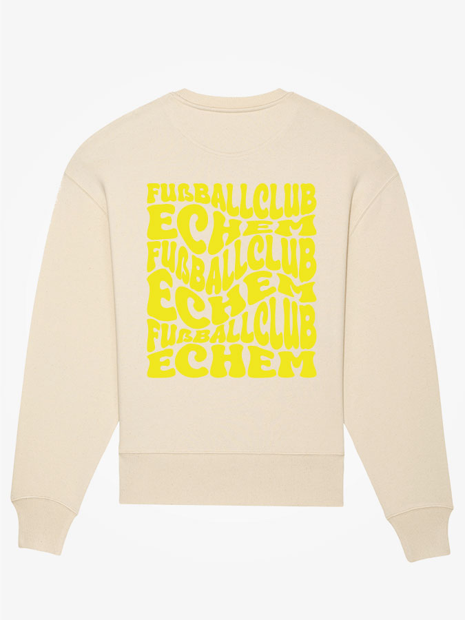 Sweatshirt Oversized Wavy Herren