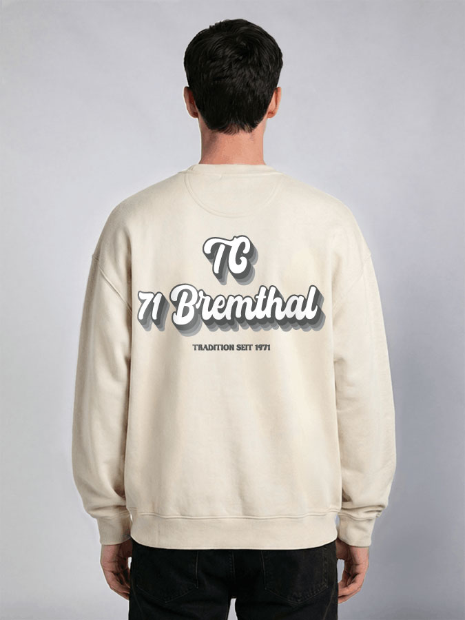 Oversized Sweater Vintage Herren