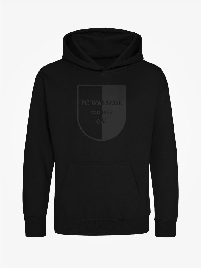 Hoodie All Black Kids