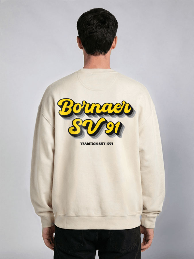 Oversized Sweater Vintage Herren