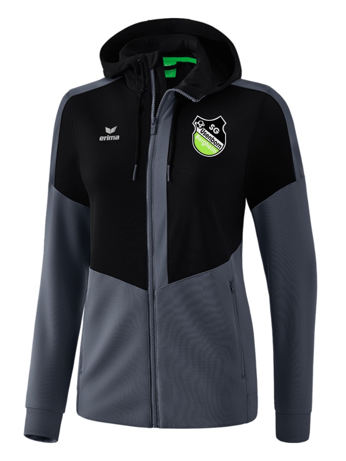 Erima Squad Trainingsjacke mit Kapuze Damen