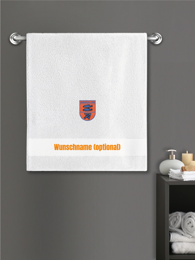 Badehandtuch Team Sticklogo