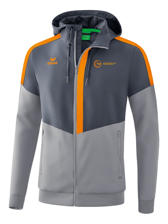 Erima Squad Tracktop Jacke mit Kapuze